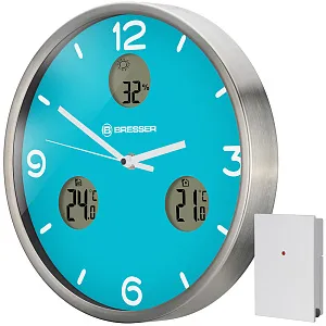 Часы настенные Bresser MyTime io NX Thermo/Hygro, 30 см, изображение 1