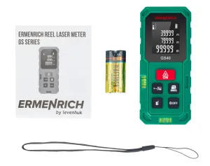 Лазерная рулетка Ermenrich Reel PLUS GS40, изображение 2