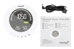 Детектор углекислого газа Levenhuk Wezzer PLUS LP90, изображение 3