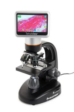 Микроскоп цифровой Celestron с LCD-экраном TetraView, изображение 2