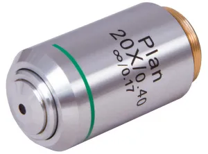 Объектив планахроматический Levenhuk MED 20x/0,40, изображение 3