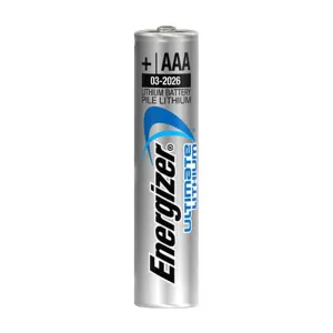 Элемент питания Energizer Ultimate AAA LR03/FR03 (4 шт.), литиевый, изображение 2