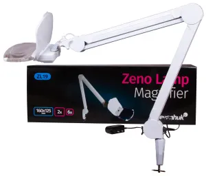 Лупа-лампа Levenhuk Zeno Lamp ZL19 LED, изображение 2