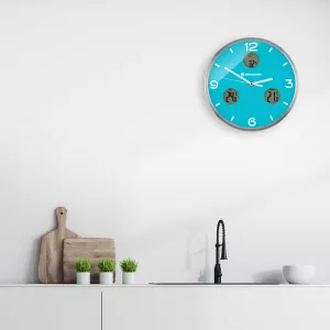 Часы настенные Bresser MyTime io NX Thermo/Hygro, 30 см, изображение 2
