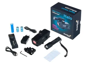 Монокуляр цифровой ночного видения Levenhuk Halo NVR50, с прицельным крепежом, изображение 2