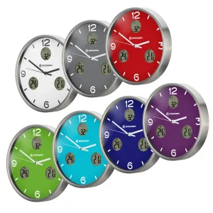 Часы настенные Bresser MyTime io NX Thermo/Hygro, 30 см, изображение 12
