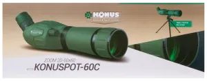 Зрительная труба Konus Konuspot-60C 20–60x60, изображение 12