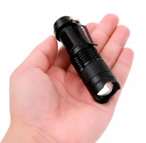Фонарь ручной Kromatech светодиодный (1 LED), с аккумулятором и зумом (BL-8468/MX-555), изображение 3
