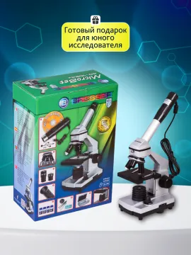 Микроскоп цифровой Bresser Junior 40x–1024x, без кейса, изображение 20