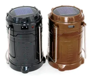 Фонарь туристический Kromatech светодиодный (6 LED), USB, с солнечными батареями, изображение 5
