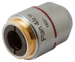 Объектив планахроматический Levenhuk MED 4x, изображение 3