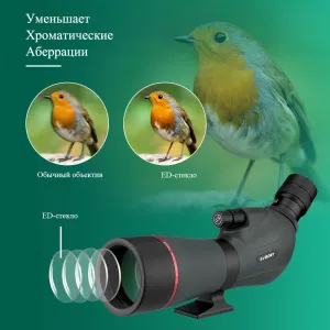 Зрительная труба SVBONY SV406P 16–48x65 ED WP, изображение 6