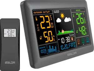Метеостанция BALDR B0388WST2H2PR-V4, черная, изображение 2