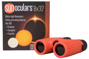 Бинокль солнечный LUNT SUNoculars 8x32, красный, изображение 10